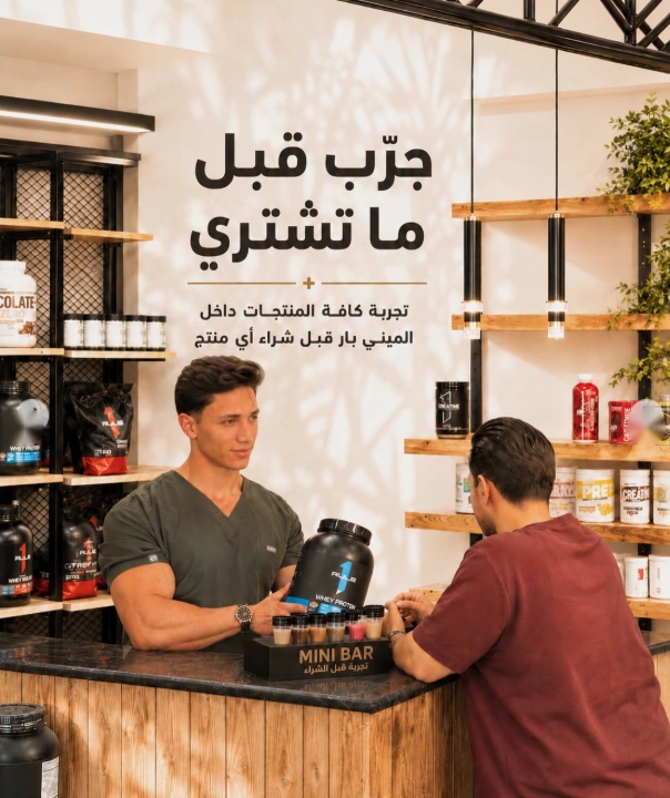 ميني بار تجربة المكملات مجاناً